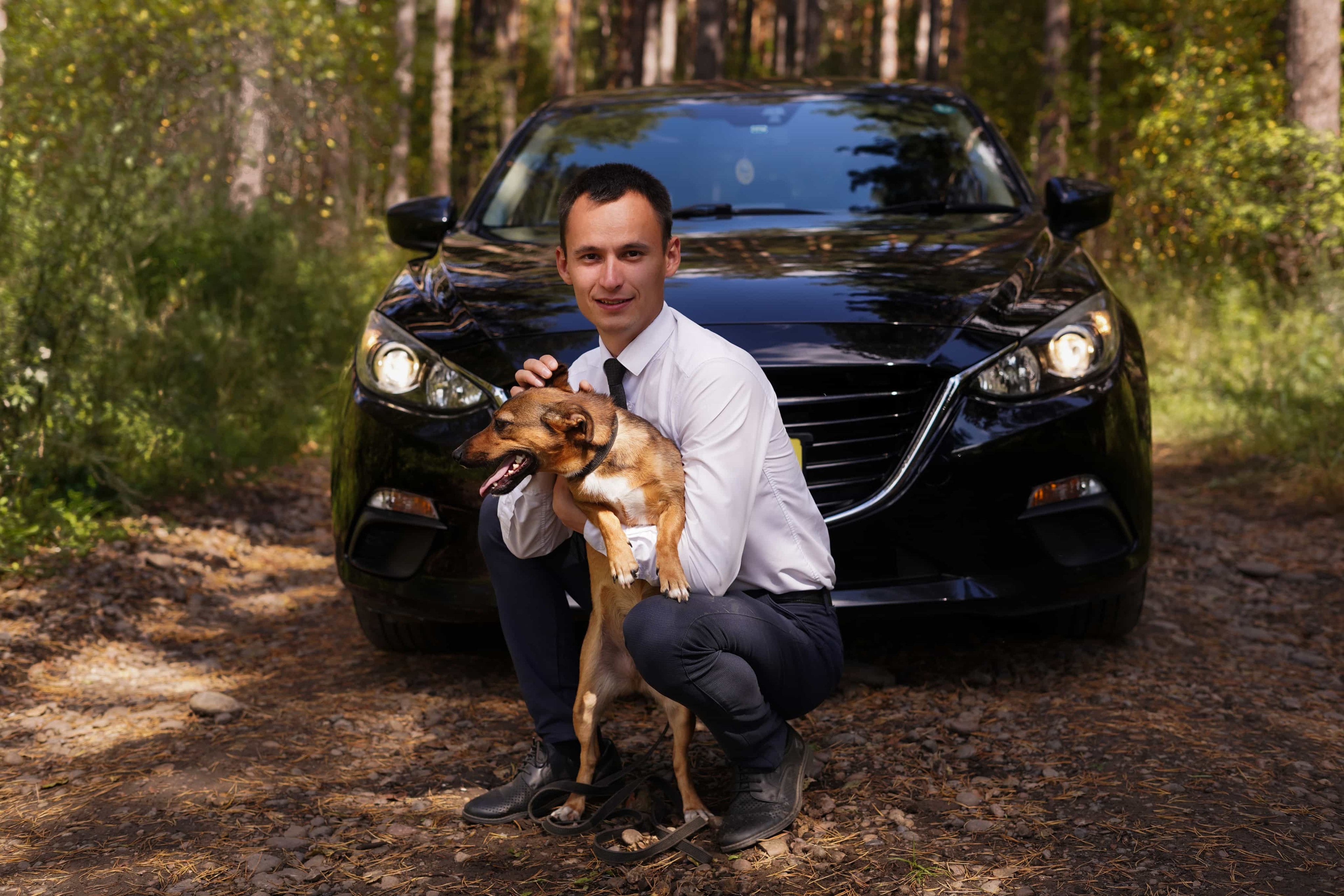 Рыжая из К9 и Mazda Axela из Yes Auto