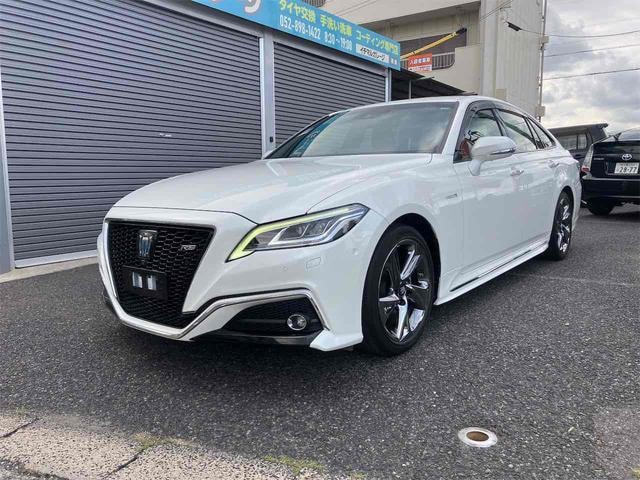 Toyota CROWN HYBRID 2018 — фото автомобиля 1