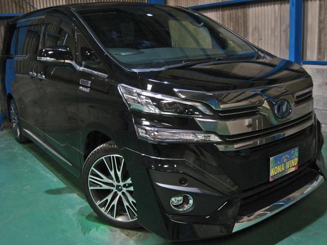 Toyota VELLFIRE HYBRID 2017 — фото автомобиля