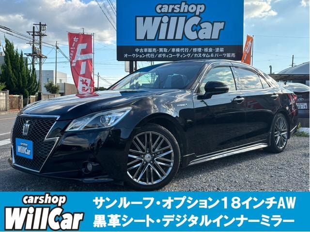 Toyota CROWN HYBRID 2013 — фото автомобиля 1