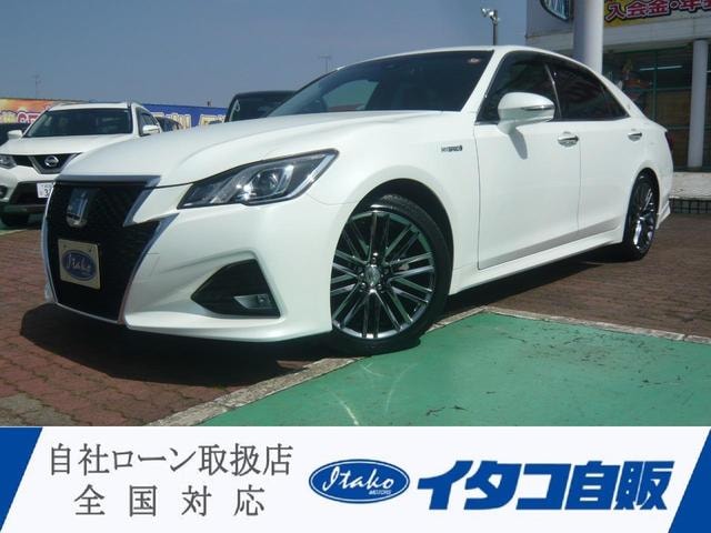 Toyota CROWN HYBRID 2017 — фото автомобиля 1