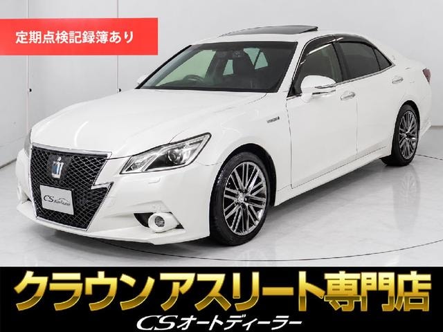 Toyota CROWN HYBRID 2014 — фото автомобиля 1