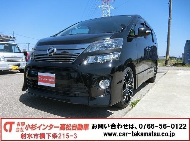 Toyota VELLFIRE 2012 — фото автомобиля 1