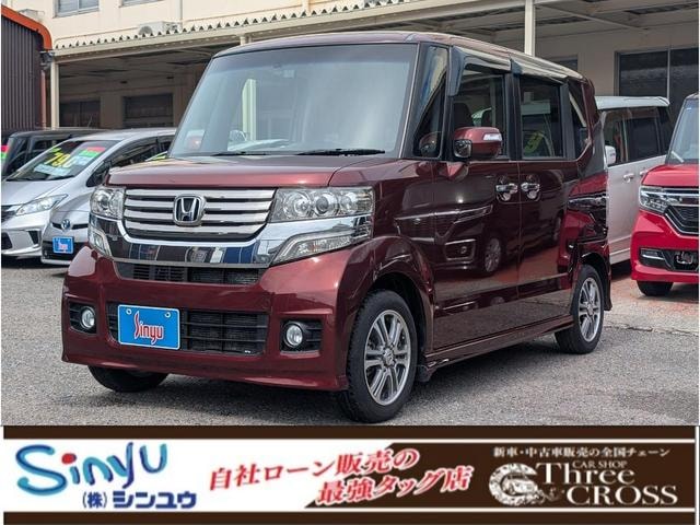 Honda N-BOX PLUS CUSTOM 2013 — фото автомобиля 1
